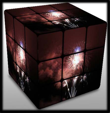 Fireworks-Cube